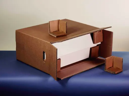 Emballage caisse lourde avec poignée + Cornière